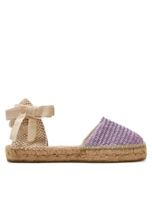 Manebi Espadryle Yucatan Flat Valenciana Espadrilles G 3.3 P0 Fioletowy