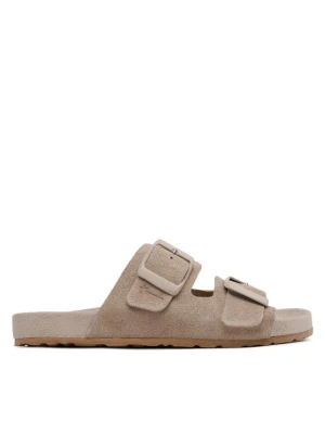 Manebi Klapki Suede Traveler Nordic Sandals W 1.9 RT Brązowy