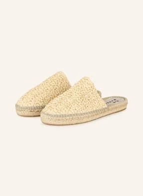 Manebí Klapki Typu Mules Yucatán beige MANEBÍ