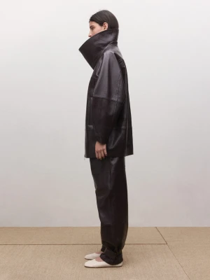 MANGO - Baleriny ze skóry waniliowy - - Kobieta