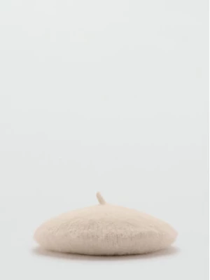 Mango Beret Bonnie 77085988 Beżowy