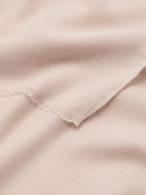 MANGO - Chustka z postrzępionym wykończeniem lodowy szary - Rozmiar uniwersalny - Kobieta