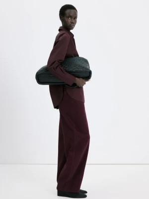 Dżinsy balloon ze średnim stanem winny - Kobieta - - MANGO