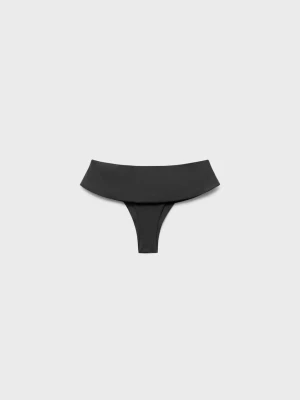 MANGO - Figi bikini antracytowy - - Kobieta