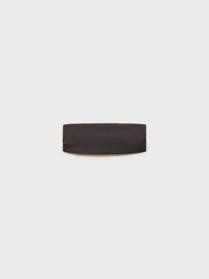 MANGO - Góra od bikini typu bandeau antracytowy - - Kobieta