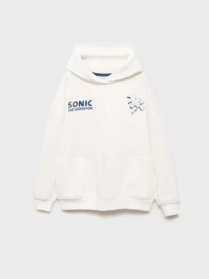 MANGO KIDS - Bluza Sonic złamana biel - lata - Dzieci