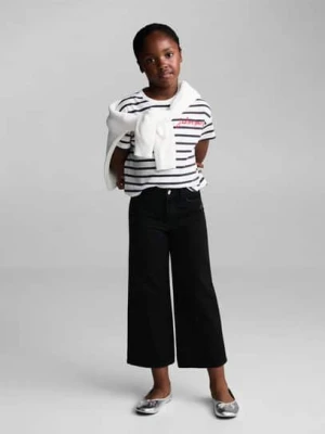 MANGO KIDS - Dżinsy culotte black denim - - Dzieci