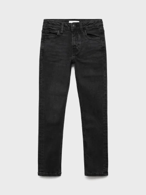 MANGO KIDS - Dżinsy skinny black denim - - Dzieci