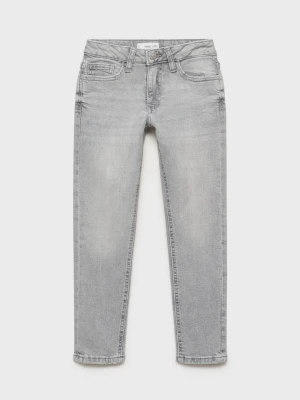 MANGO KIDS - Dżinsy slim skinny szary denim - lata - Dzieci