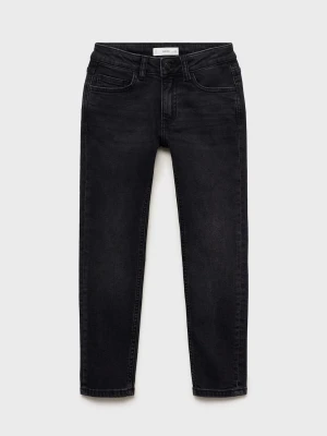 MANGO KIDS - Jeansy slim fit black denim - - Dzieci