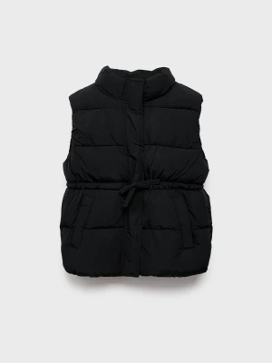 MANGO KIDS - Pikowana kamizelka czarny - lata - Dzieci