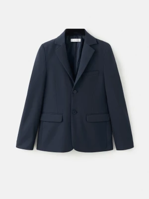 MANGO KIDS - Klasyczna marynarka garniturowa granatowy - - Dzieci