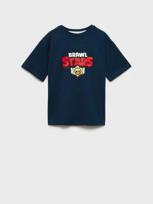 MANGO KIDS - Koszulka Brawl Stars ciemnogranatowy - lata - Dzieci