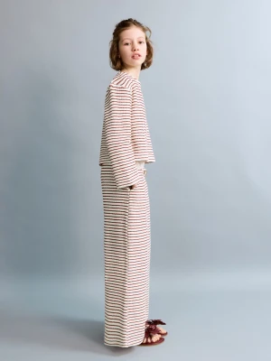 MANGO KIDS - Krótki sweter z dzianiny czerwony - lata - Dzieci