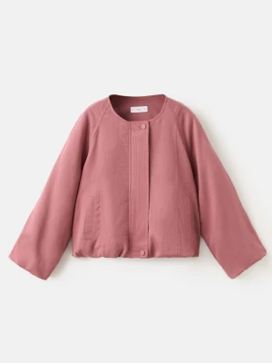 Kurtka bomber różowy - Dzieci - - MANGO KIDS