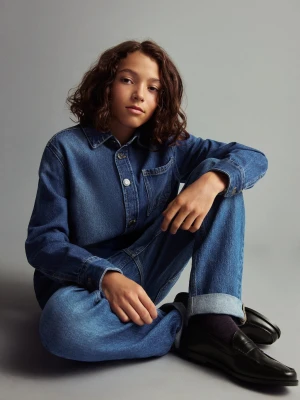 MANGO KIDS - Mokasyny ze sztucznej skóry czarny - - Dzieci