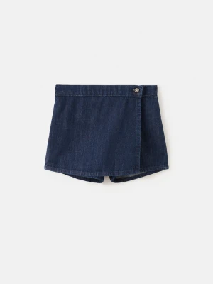 Spódnicospodenki dżinsowe ciemnoniebieski - Dzieci - lata - MANGO KIDS