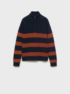 MANGO KIDS - SWETER intensywny pomarańczowy - lata - Dzieci