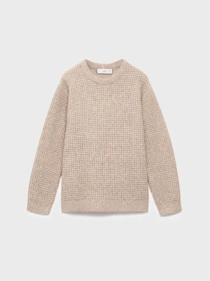 MANGO KIDS - Sweter z grubej dzianiny średni brązowy - lata - Dzieci