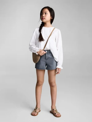 MANGO KIDS - Szorty w stylu cargo niebieski - - Dzieci
