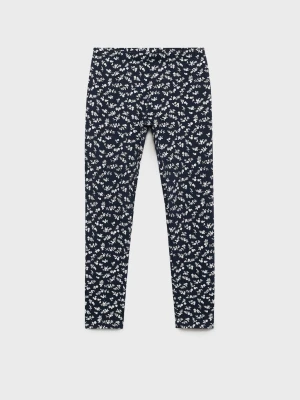 MANGO KIDS - Wzorzyste legginsy ciemnogranatowy - lata - Dzieci