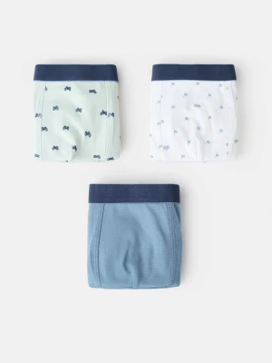 MANGO KIDS - Zestaw 3 par bokserek w różne kolory bladozielony - lata - Dzieci