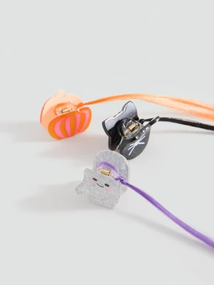 MANGO KIDS - Zestaw halloweenowych spinek liliowy - Rozmiar uniwersalny - Dzieci