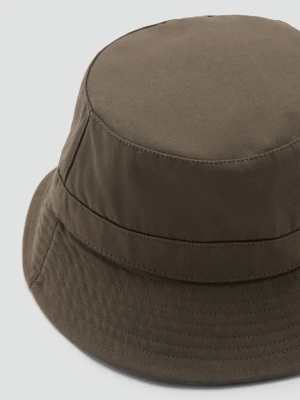MANGO MAN - Czapka typu bucket khaki - Rozmiar uniwersalny - Mężczyzna