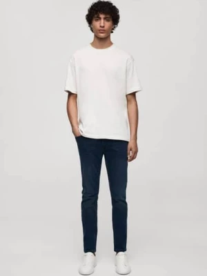 MANGO MAN - Dżinsy Jude skinny fit intensywny granatowy - - Mężczyzna