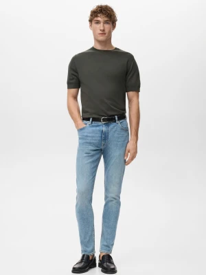 Dżinsy Jude skinny fit średni niebieski - Mężczyzna - - MANGO MAN