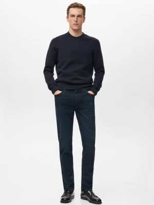 Jeansy Patrick slim fit Ultra Soft Touch intensywny granatowy - Mężczyzna - - MANGO MAN