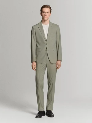 Marynarka garniturowa Milan slim fit zielony - Mężczyzna - - MANGO MAN