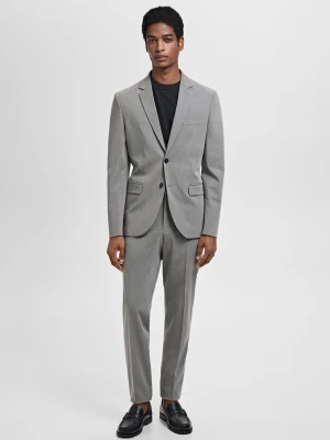 MANGO MAN - Marynarka garniturowa París super slim fit szary - - Mężczyzna