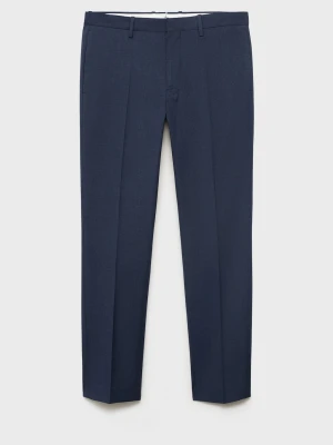 MANGO MAN - Spodnie garniturowe París super slim fit atramentowy  - - Mężczyzna