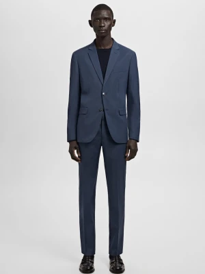 Spodnie garniturowe París super slim fit atramentowy  - Mężczyzna - - MANGO MAN