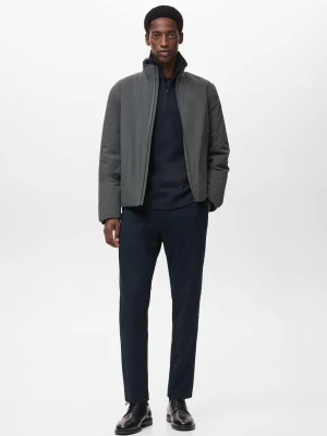 MANGO MAN - Kurtka z wypełnieniem Thermolite® packable waterproof ciemnozielony - - Mężczyzna