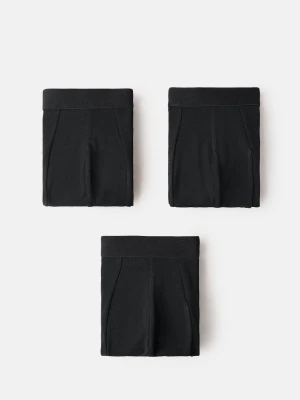 MANGO MAN - Zestaw 3 par bokserek w różne kolory czarny - - Mężczyzna