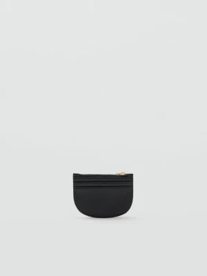 MANGO - Minietui na karty z koralikami czarny - Rozmiar uniwersalny - Kobieta