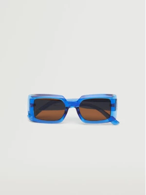 Mango Okulary przeciwsłoneczne Roma 27072502 Niebieski