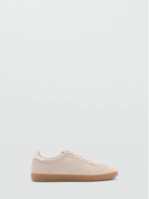 Mango Sneakersy Solera 77072930 Écru