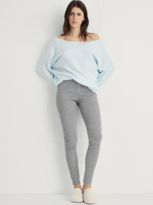 MANGO - Sweter z dzianiny oversize pastelowa zieleń - - Kobieta