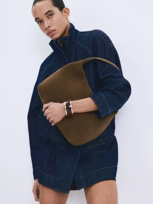 Sztywna gruba bransoletka złoty - Kobieta - Rozmiar uniwersalny - MANGO