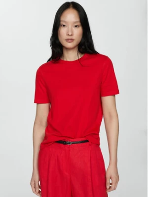 Mango T-Shirt Rita77090571 Czerwony Regular Fit