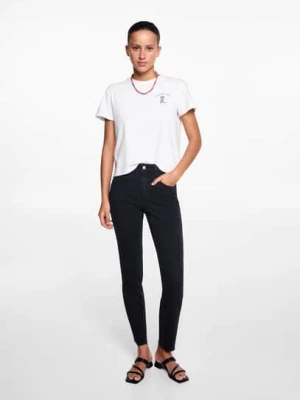 MANGO TEEN - Dżinsy skinny czarny - - Dziewczyna