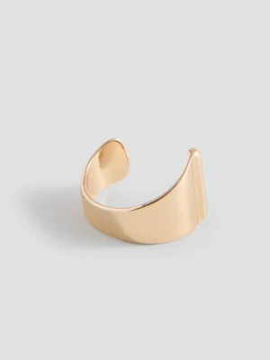 MANGO TEEN - Pierścionek z literą złoty - Rozmiar uniwersalny - Dziewczyna