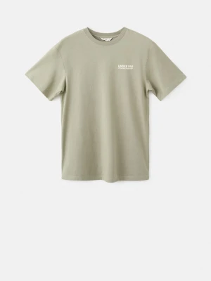 MANGO TEEN - T-SHIRT zielony - - Chłopak