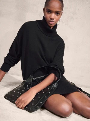 MANGO TEEN - Torebka kopertówka z ćwiekami czarny - Rozmiar uniwersalny - Dziewczyna