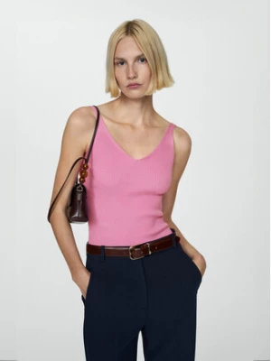 Mango Top Gymnasti 77060353 Różowy Slim Fit