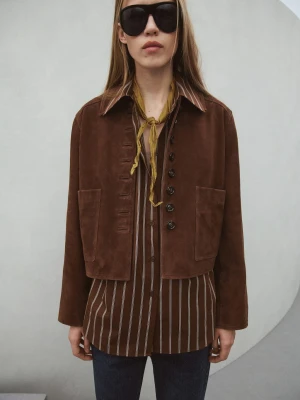 MANGO - Zestaw 2 apaszek brązowy - Rozmiar uniwersalny - Kobieta