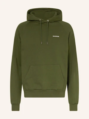 Manors Bluza Z Kapturem Organic Logo gruen